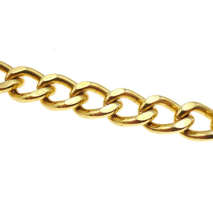 Chanel Vintage CC Turnlock Chain Bracelet Metal, GOLD, GOLD_PLATED, Bracelet