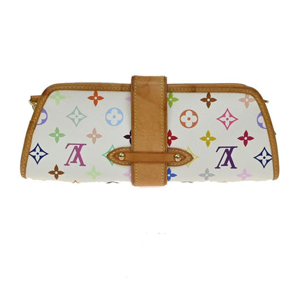 Louis Vuitton Shirley Handbag Monogram Multicolor, WHITE, CANVAS, Handbag