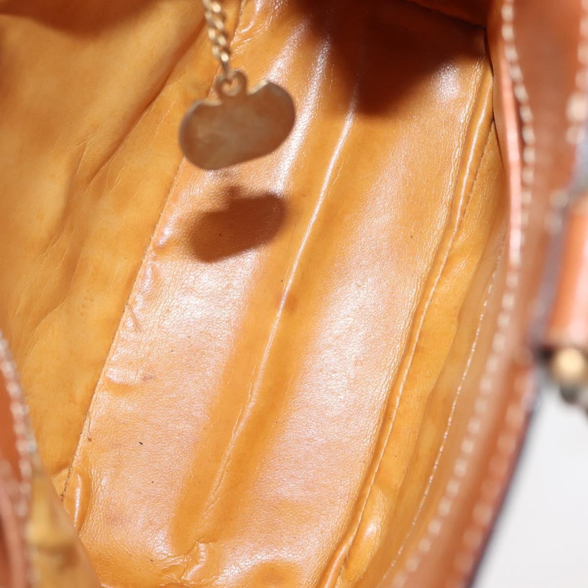 Celine Vintage Macadam Shoulder Bag Canvas, BROWN, PVC, Shoulder bag