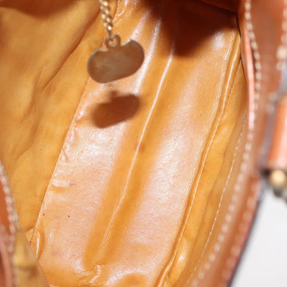 Celine Vintage Macadam Shoulder Bag Canvas, BROWN, PVC, Shoulder bag