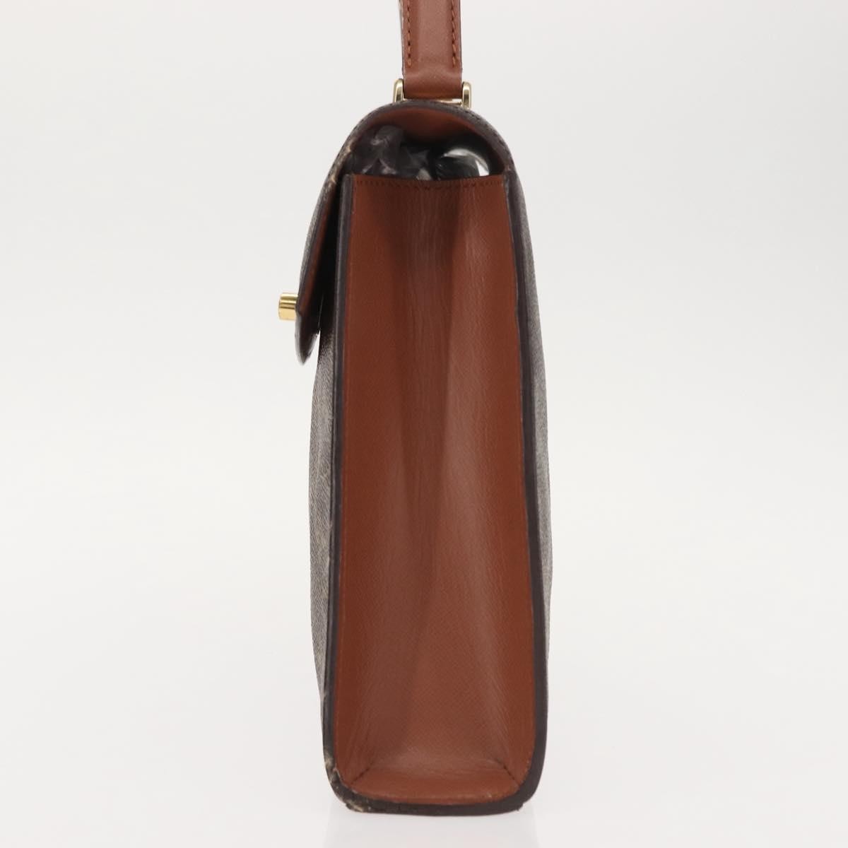 Louis Vuitton Malesherbes Handbag Monogram Canvas, BROWN, CANVAS, Handbag