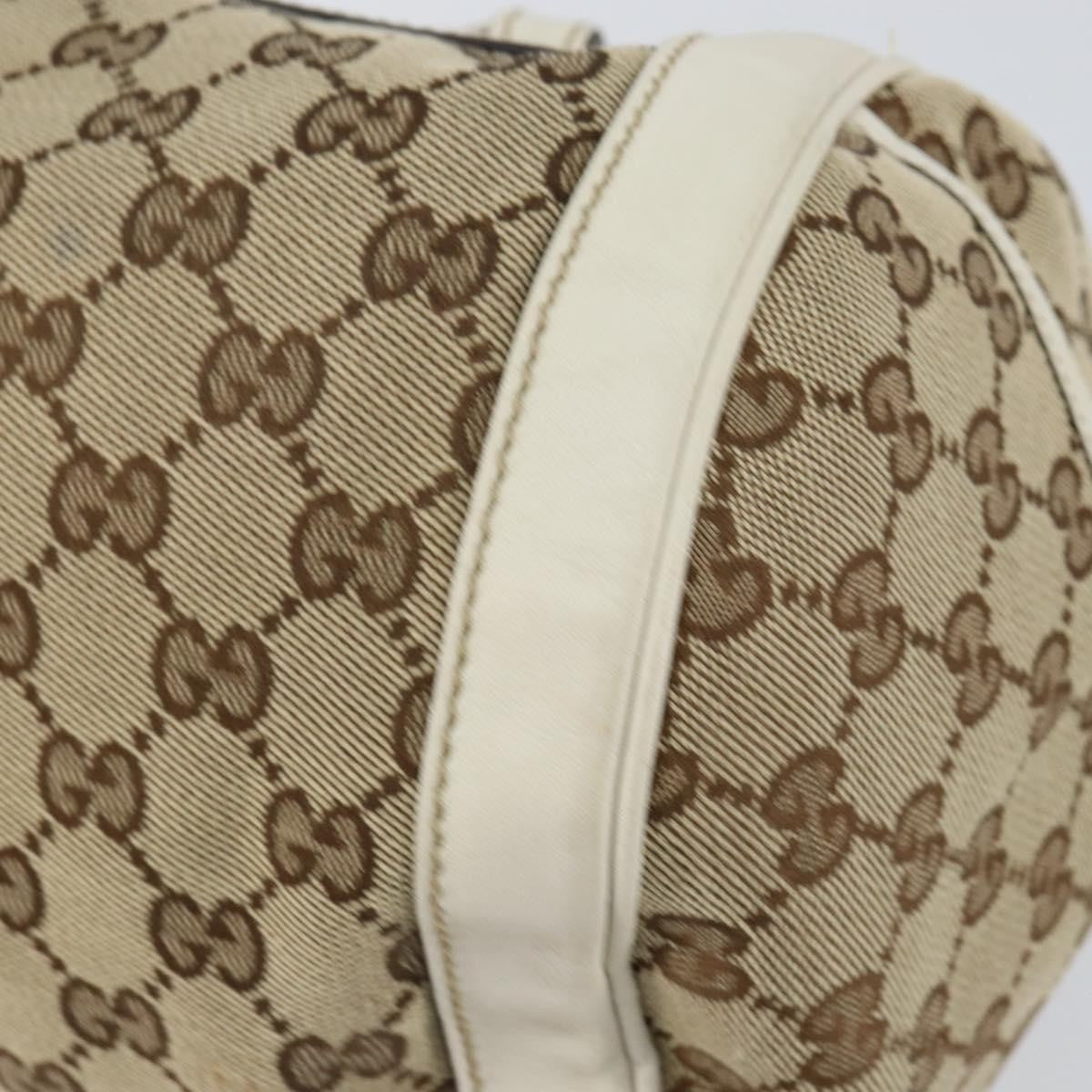 Gucci Trophy Boston Bag GG Canvas, BEIGE, CANVAS, Handbag