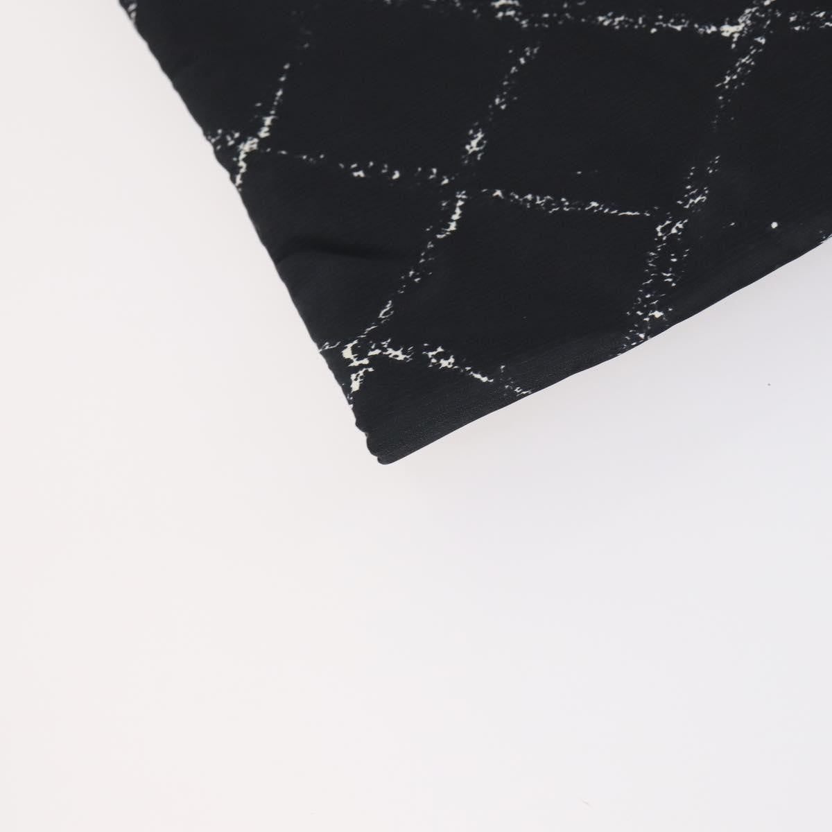 Chanel Travel Line Garment Bag Printed Nylon, BLACK, NYLON, Travel bag