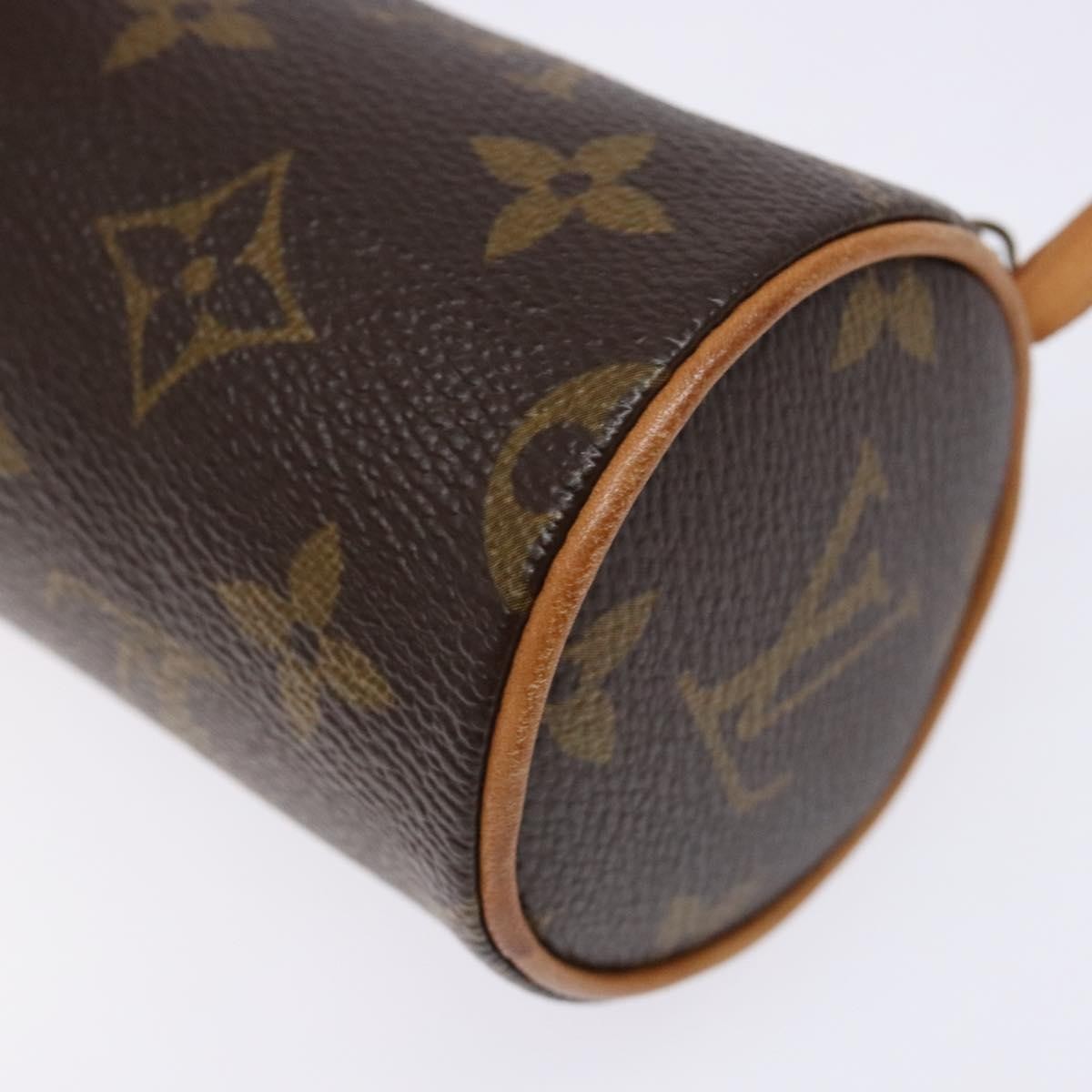Louis Vuitton Papillon Pochette Monogram Canvas, BROWN, CANVAS, Handbag