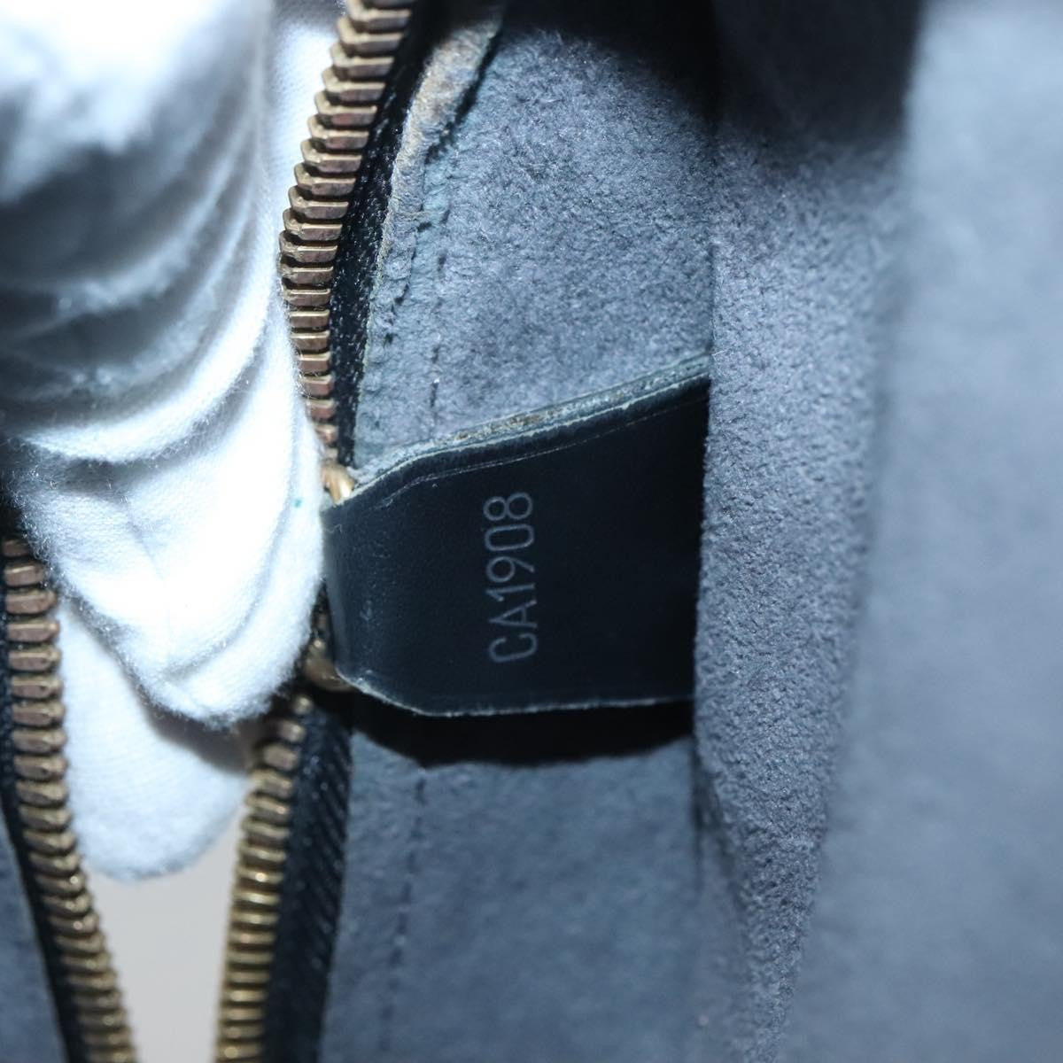 Louis Vuitton Voltaire Handbag Epi Leather, BLACK, LEATHER, Handbag