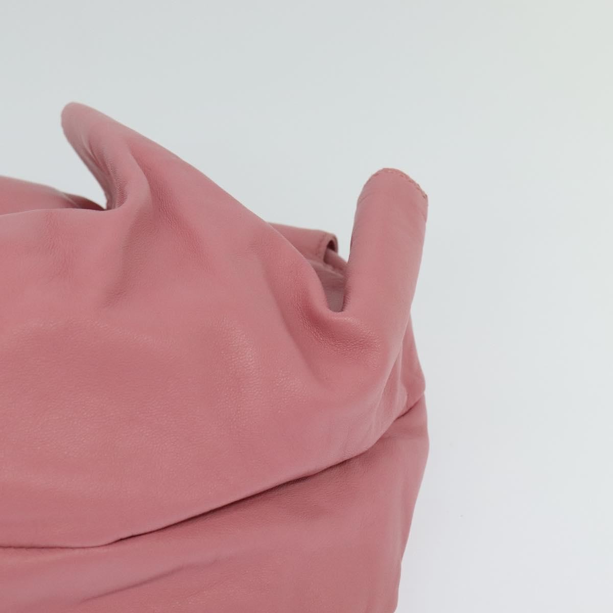 Loewe Anagram Logo Nappa Aire Hand Bag Leather, PINK, LEATHER, Handbag