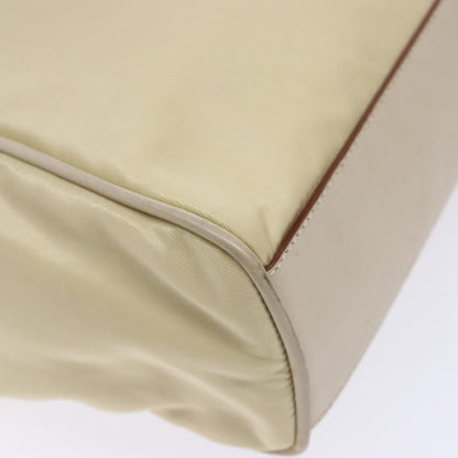 Prada Vintage Handbag Tessuto, BEIGE, NYLON, Handbag