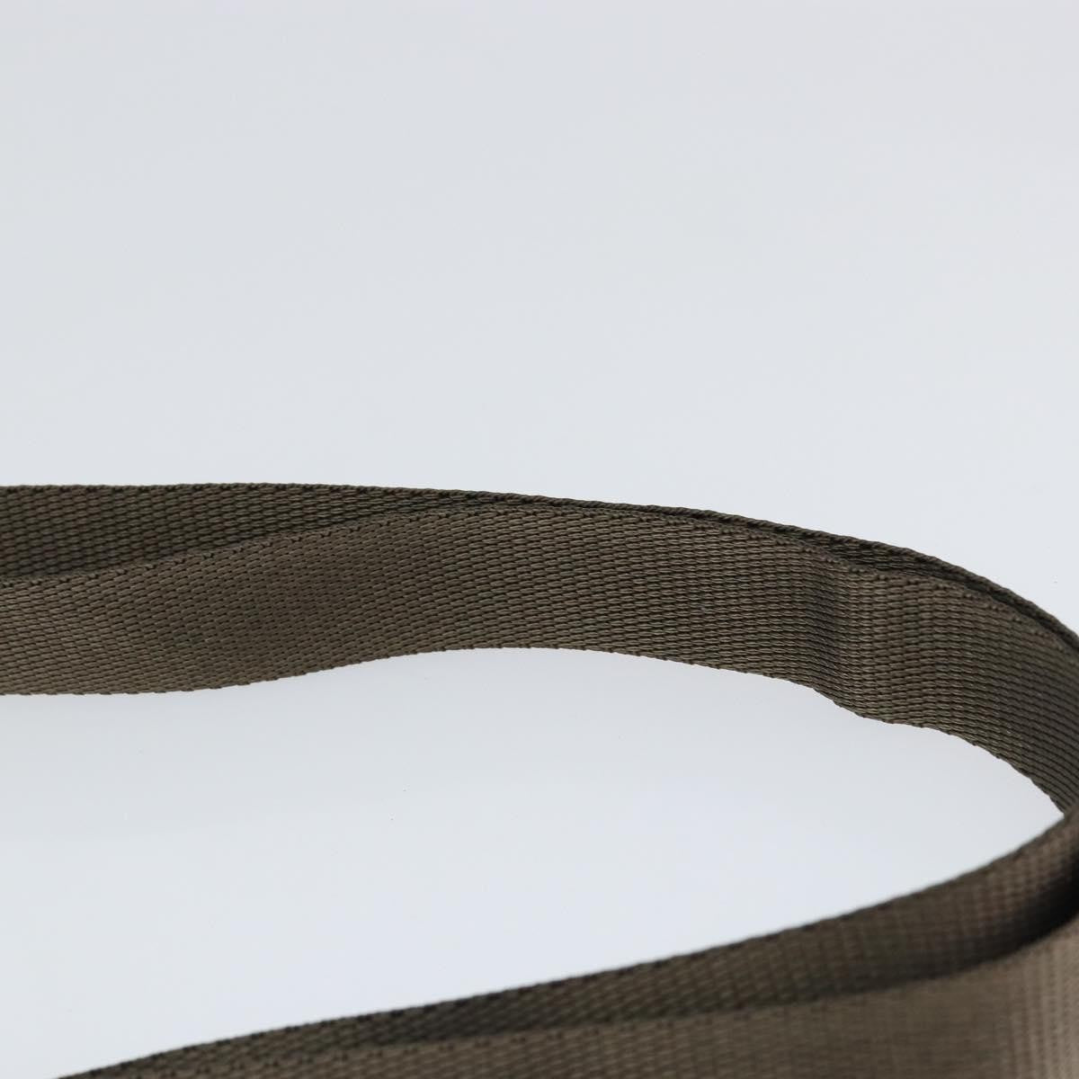 Prada Front Pocket Messenger Bag Tessuto, KHAKI, NYLON, Shoulder bag