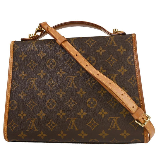 Louis Vuitton Bel Air Monogram Canvas, BROWN, CANVAS, Handbag