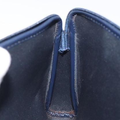 Christian Dior Vintage Trotter Pouch Diorissimo Canvas, NAVY, CANVAS, Clutche & pouche