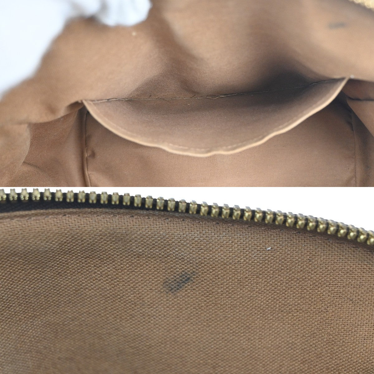 Louis Vuitton Tivoli Handbag Monogram Canvas, BROWN, CANVAS, Shoulder bag