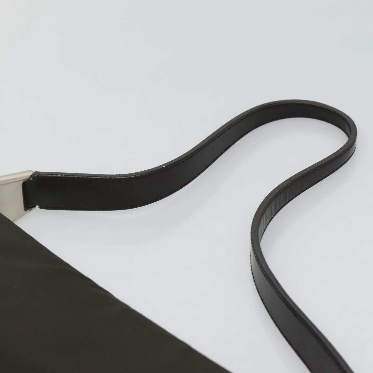 Prada Vintage Shoulder Bag Tessuto, KHAKI, NYLON, Shoulder bag