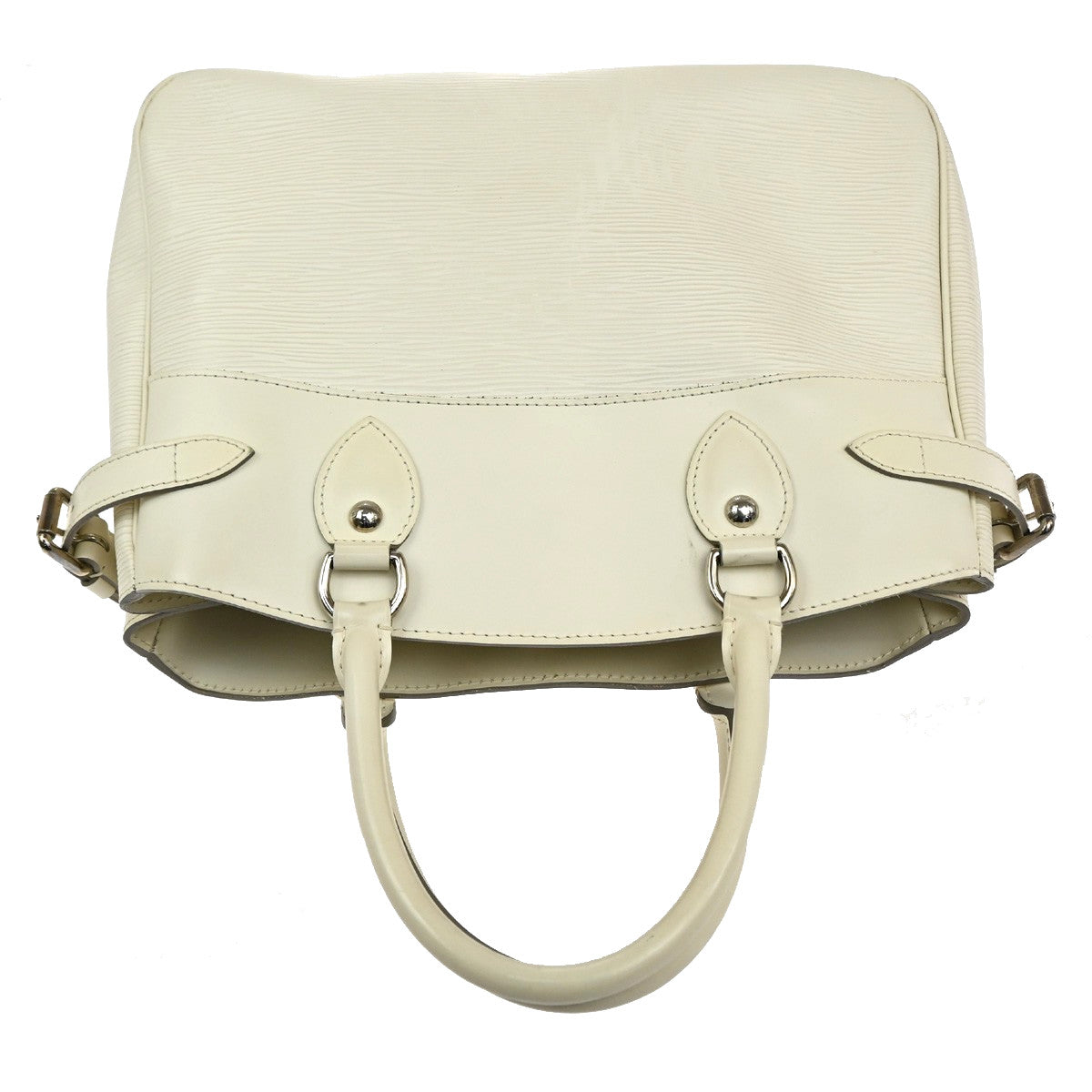 Louis Vuitton Passy Tote Epi Leather, ECRU, LEATHER, Handbag