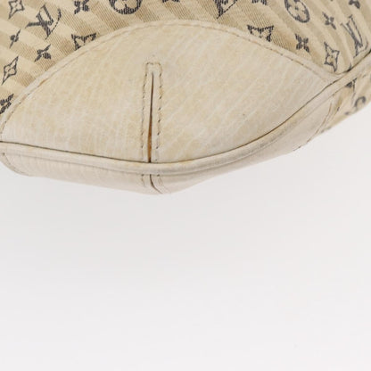 Louis Vuitton Marina Handbag Mini Lin Croisette, BEIGE, CANVAS, Handbag