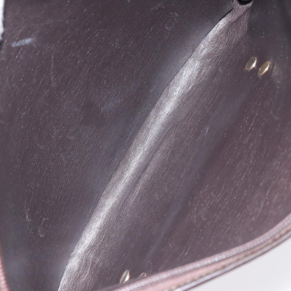 Christian Dior Vintage Trotter Shoulder Bag Canvas, BROWN, CANVAS, Shoulder bag