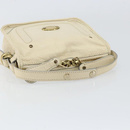 Chloe Vintage handbag Leather, WHITE, LEATHER, Handbag