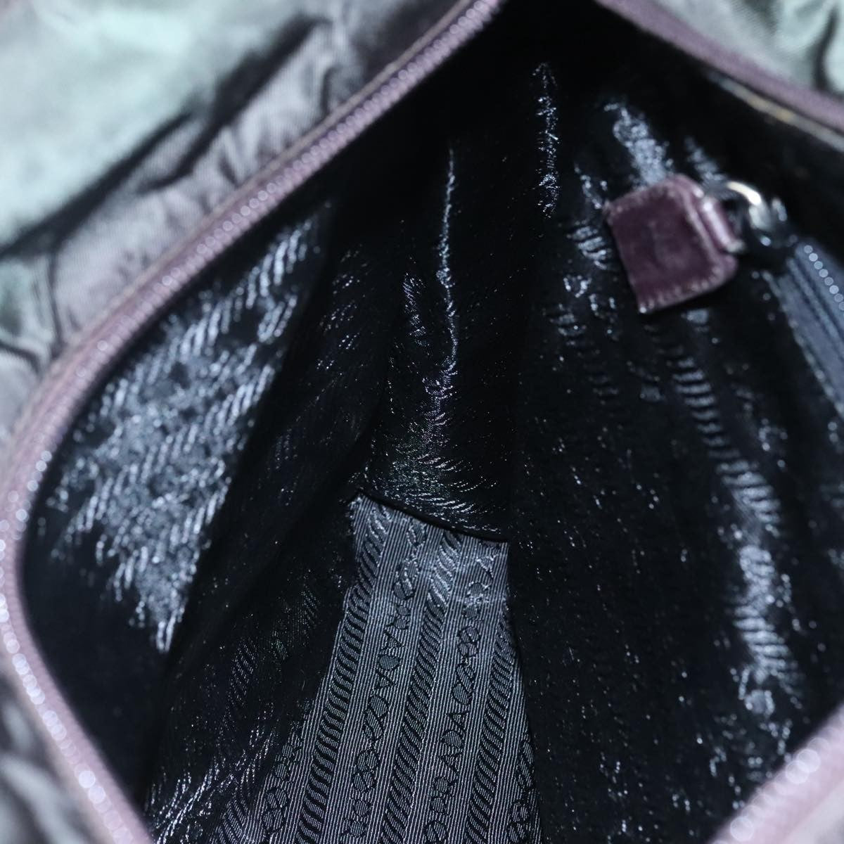 Prada Vintage Chain Tote Tessuto, KHAKI, NYLON, Tote bag