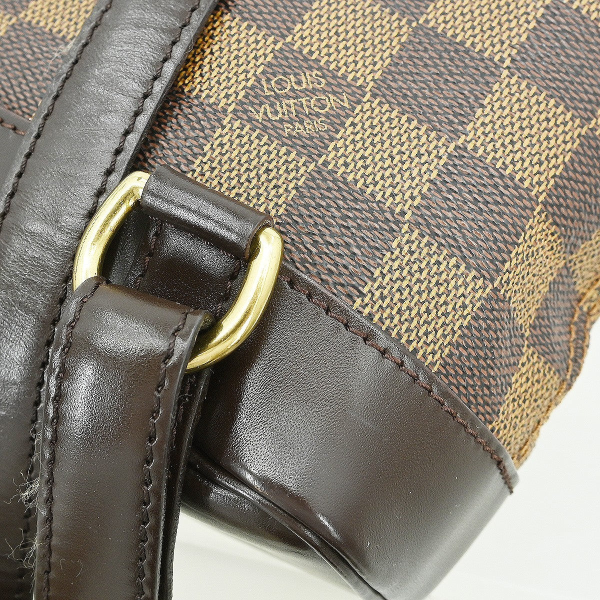 Louis Vuitton Soho Backpack Damier, BROWN, CANVAS, Backpack
