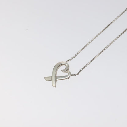 Tiffany & Co. Paloma Picasso Loving Heart Pendant Necklace Silver 925, SILVER, SILVER, Necklace