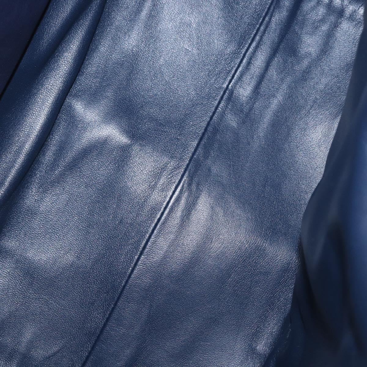 Salvatore Ferragamo Suzanna Satchel Smooth Leather, NAVY, LEATHER, Handbag