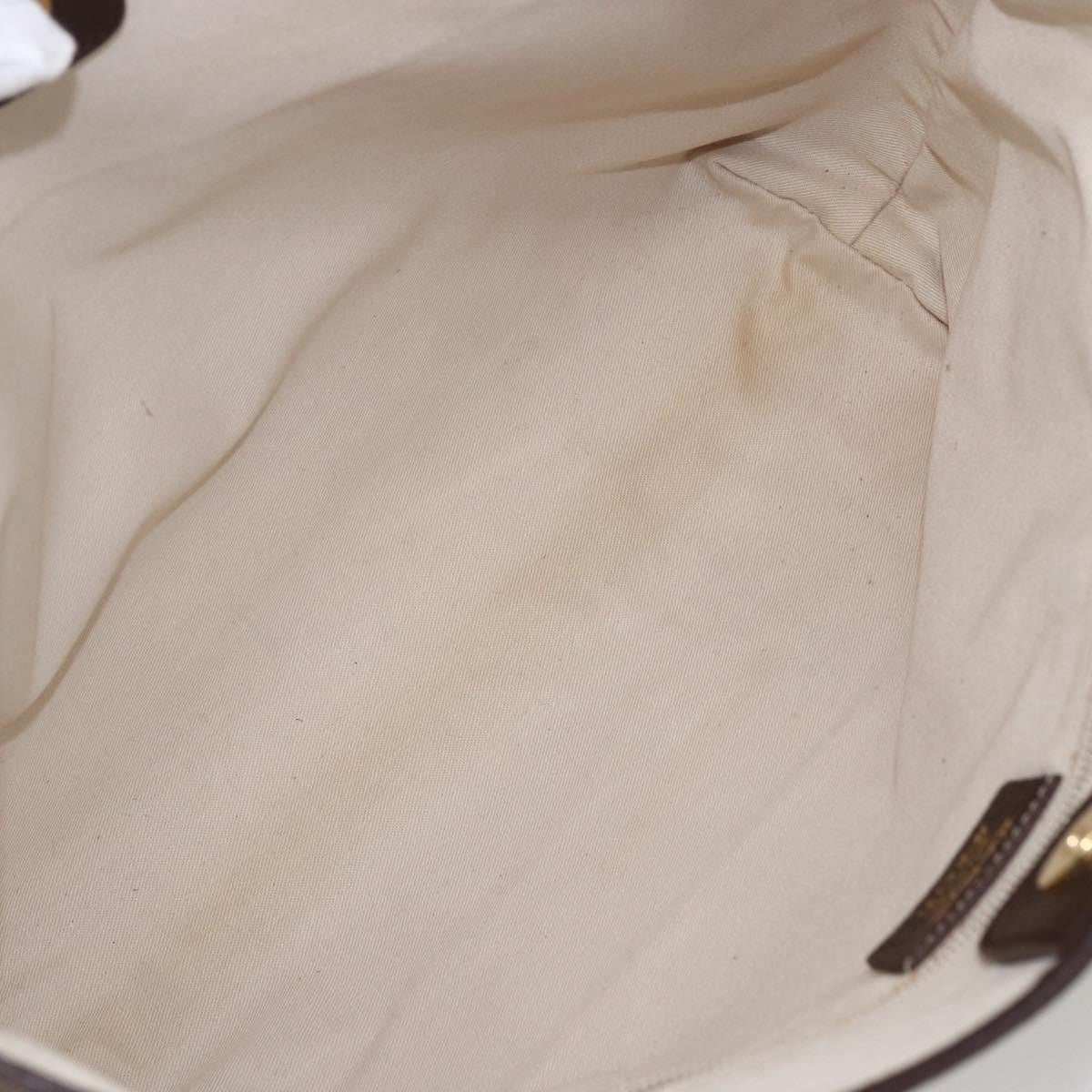 Salvatore Ferragamo Vintage Tote bag Canvas, BROWN, CANVAS, Tote bag