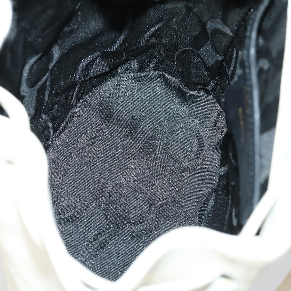 Salvatore Ferragamo Gancini Backpack Leather, WHITE, LEATHER, Backpack