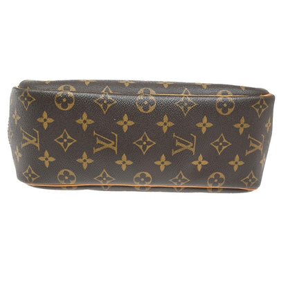 Louis Vuitton Trouville Handbag Monogram Canvas, BROWN, CANVAS, Handbag