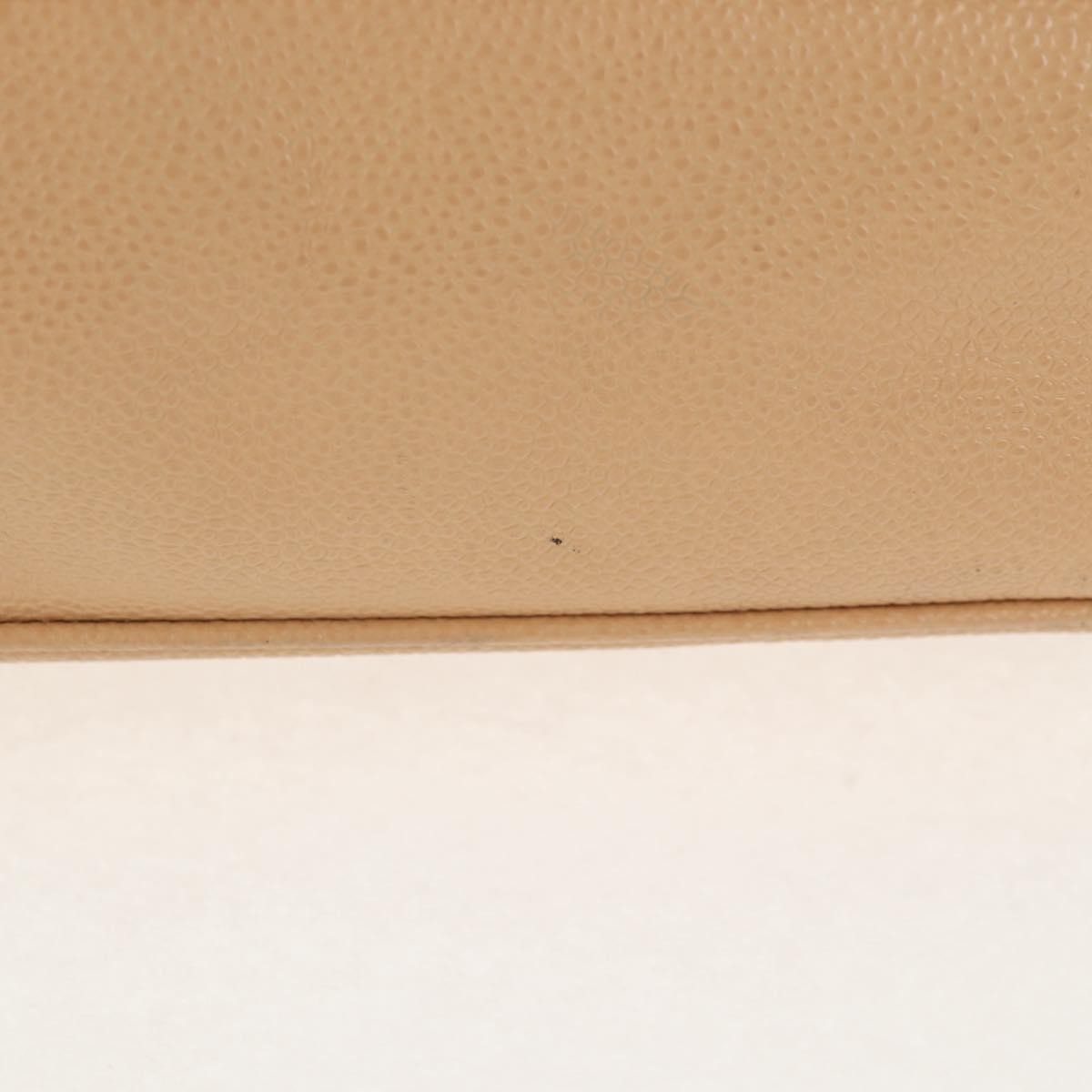 Chanel Coco Mark Leather, BEIGE, LEATHER, Handbag