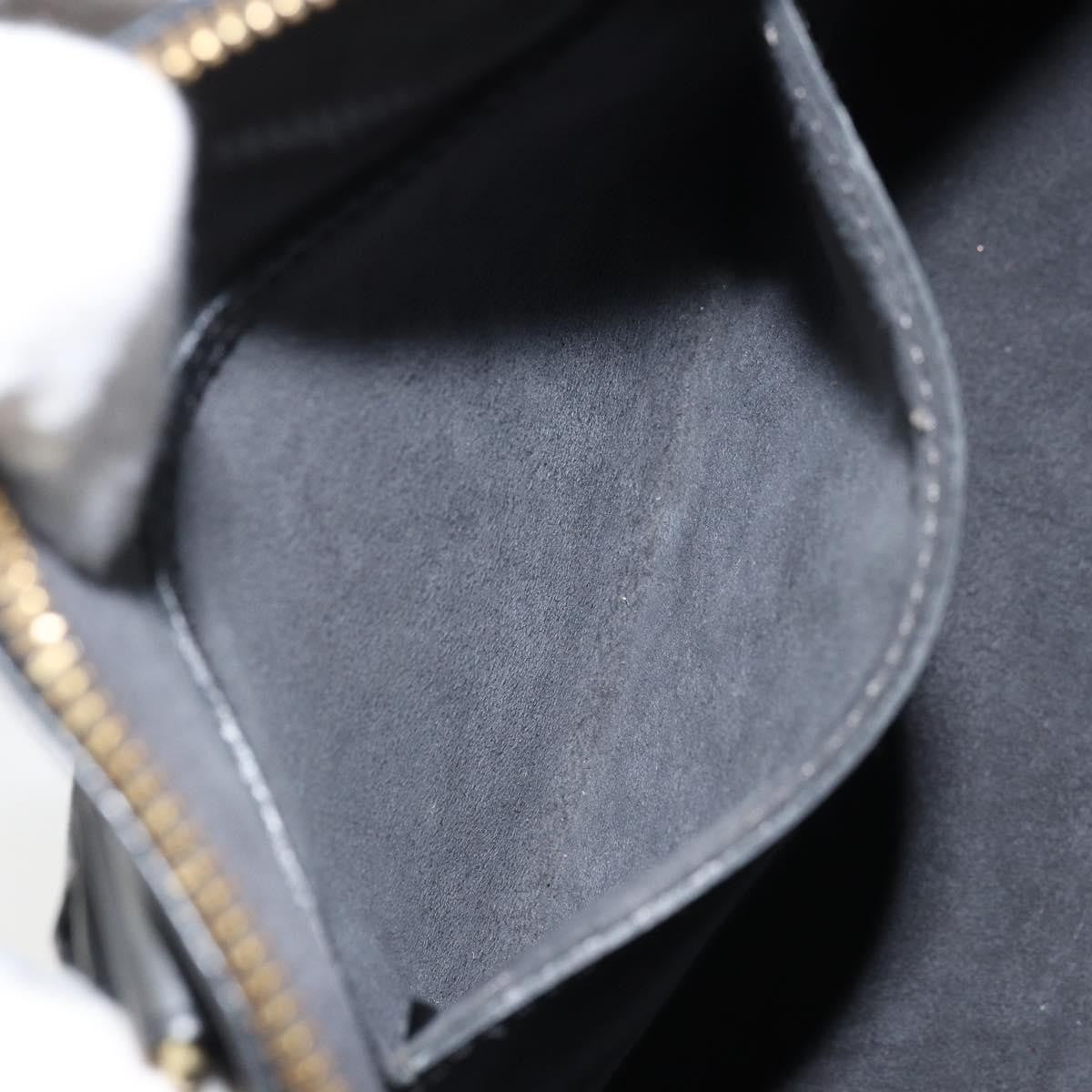 Louis Vuitton Alma Handbag Epi Leather, BLACK, LEATHER, Handbag