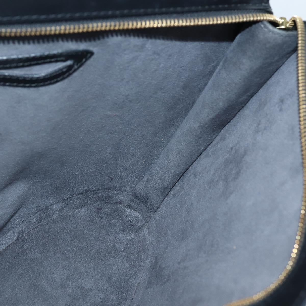 Louis Vuitton Saint Jacques Handbag Epi Leather, BLACK, LEATHER, Handbag