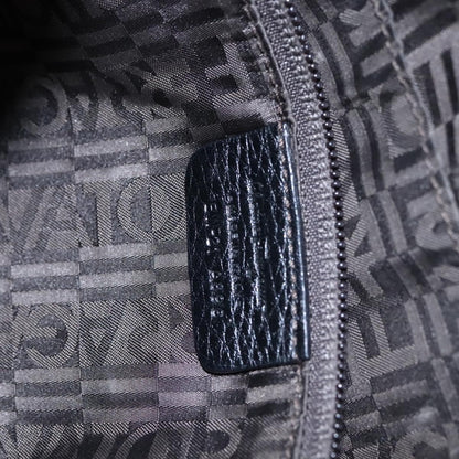 Salvatore Ferragamo Sofia Satchel Leather, BLACK, LEATHER, Handbag