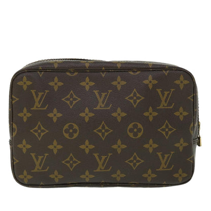 Louis Vuitton Trousse Toilette Monogram Canvas, BROWN, CANVAS, Clutche & pouche