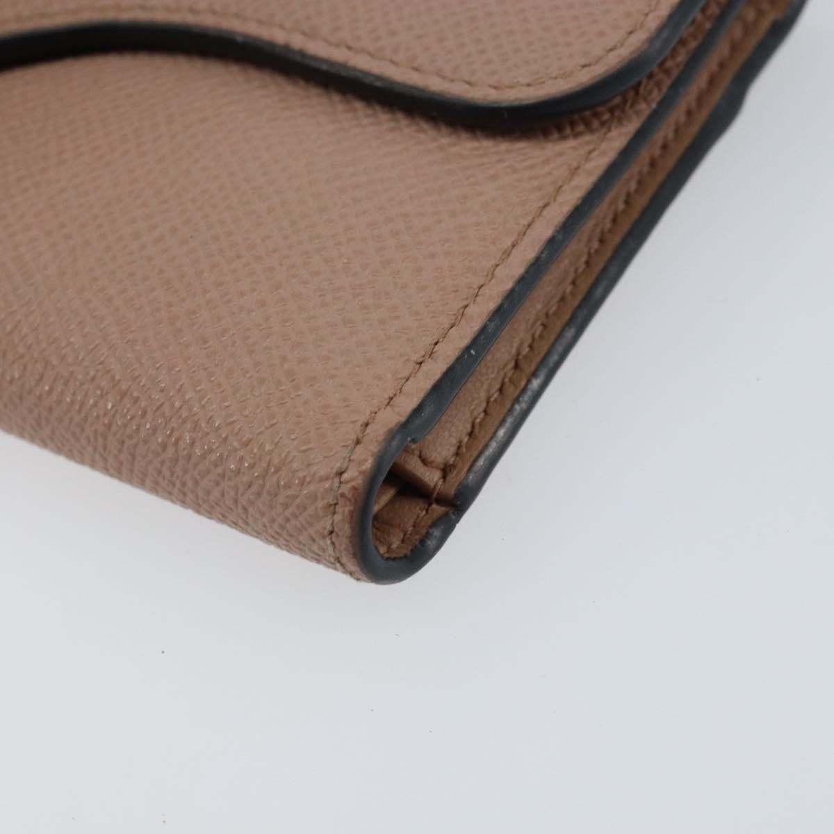 Christian Dior Saddle Lotus Wallet Leather, BEIGE, LEATHER, Wallets