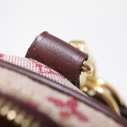 Louis Vuitton Camera Bag Mini Lin, RED, CANVAS, Clutche & pouche