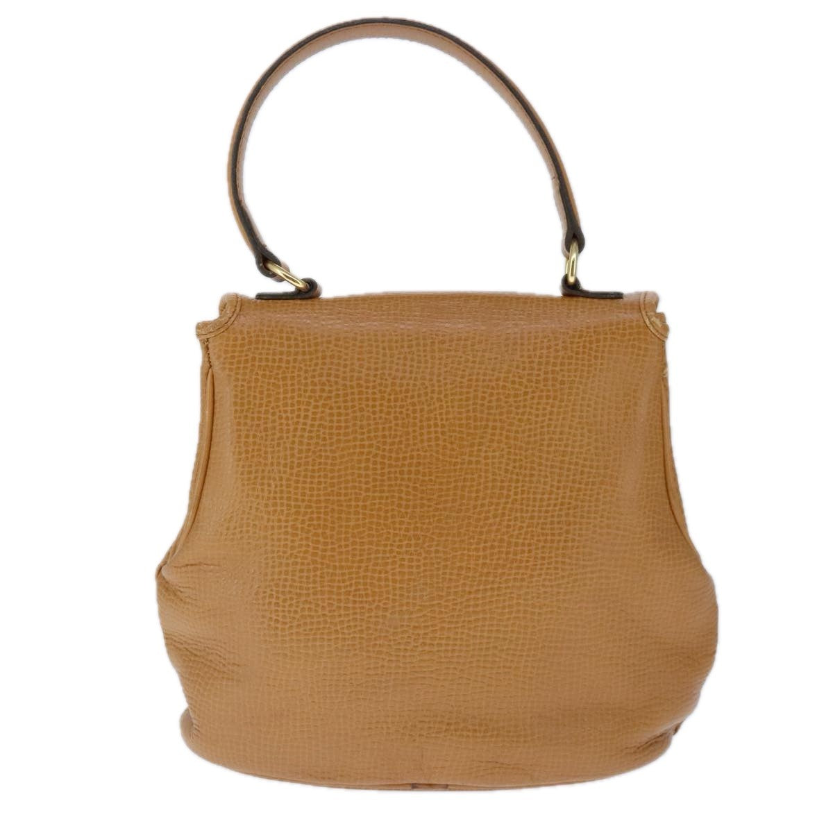 Christian Dior Vintage CD Handbag Leather, BROWN, LEATHER, Handbag