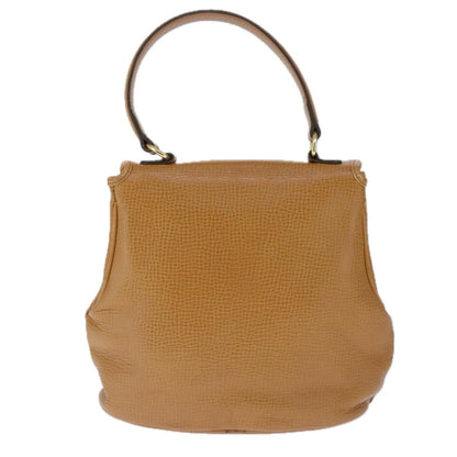 Christian Dior Vintage CD Handbag Leather, BROWN, LEATHER, Handbag