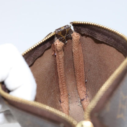 Louis Vuitton Pochette Accessoires Monogram Canvas, BROWN, CANVAS, Clutche & pouche