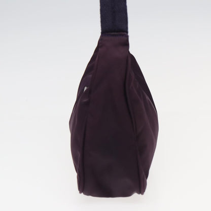 Prada Pochette Shoulder Bag Tessuto, PURPLE, NYLON, Clutche & pouche