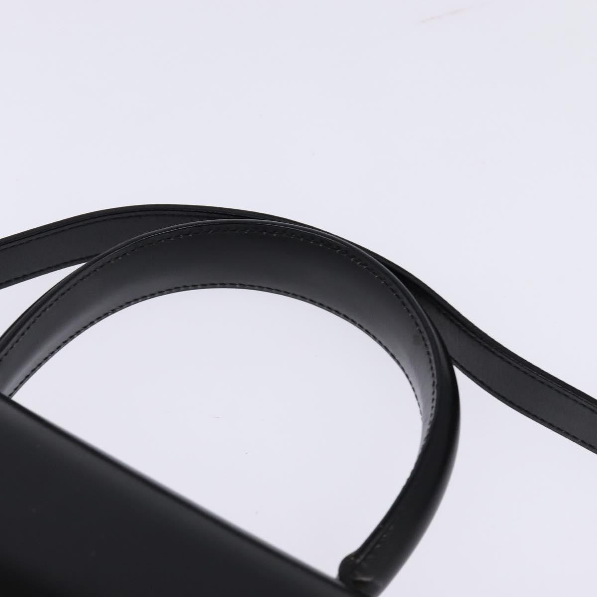 Salvatore Ferragamo Gancini Convertible Top Handle Bag Leather, BLACK, LEATHER, Handbag