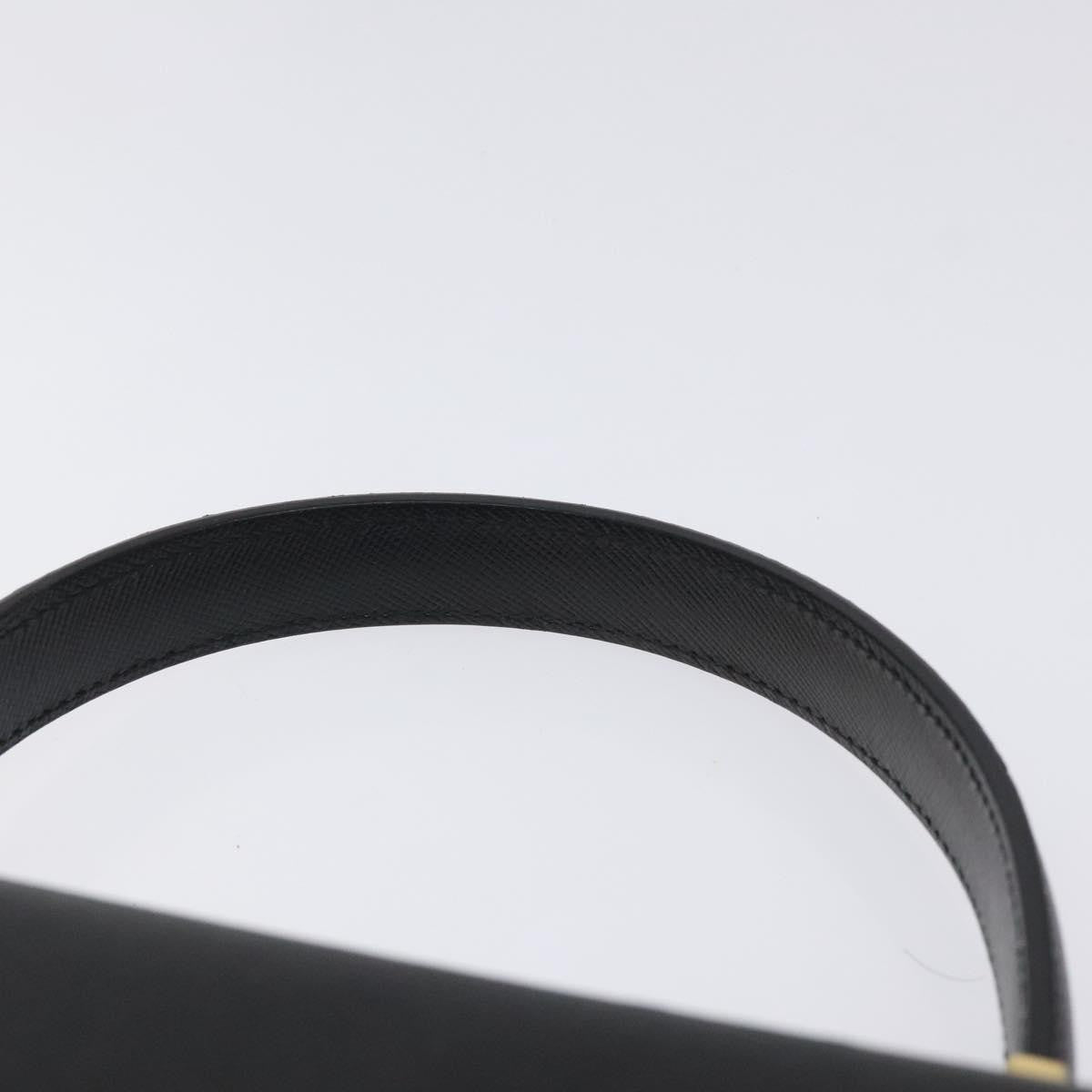 Salvatore Ferragamo Gancini Convertible Top Handle Bag Leather, BLACK, LEATHER, Handbag