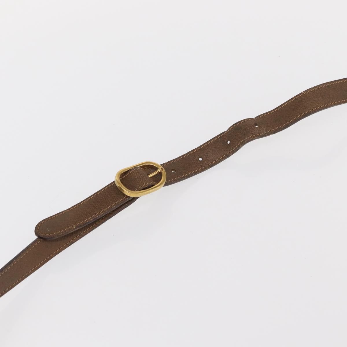 Gucci Vintage Open Shoulder Bag (Outlet) GG Canvas with Leather, BEIGE, PVC, Shoulder bag