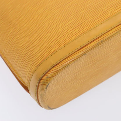 Louis Vuitton Lussac Handbag Epi Leather, YELLOW, LEATHER, Handbag