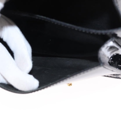 Louis Vuitton Monceau Handbag Vernis, BLACK, PATENT_LEATHER, Handbag