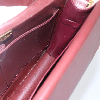 cartier Must de Cartier Shoulder Bag Leather, BURGUNDY, LEATHER, Shoulder bag