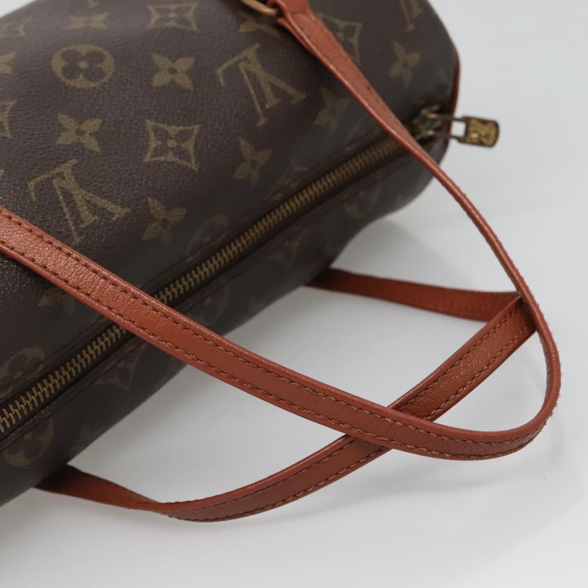 Louis Vuitton Papillon Handbag Monogram Canvas, BROWN, CANVAS, Handbag