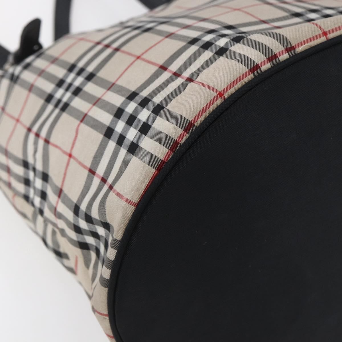 Burberry Nova Check Tote Nylon, BEIGE, NYLON, Tote bag