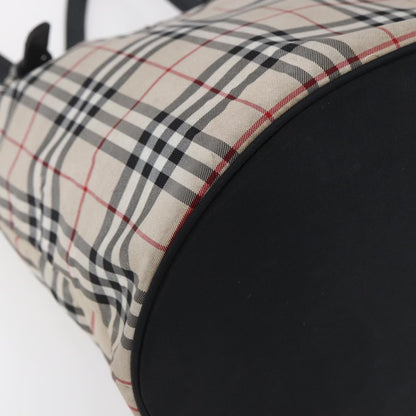 Burberry Nova Check Tote Nylon, BEIGE, NYLON, Tote bag