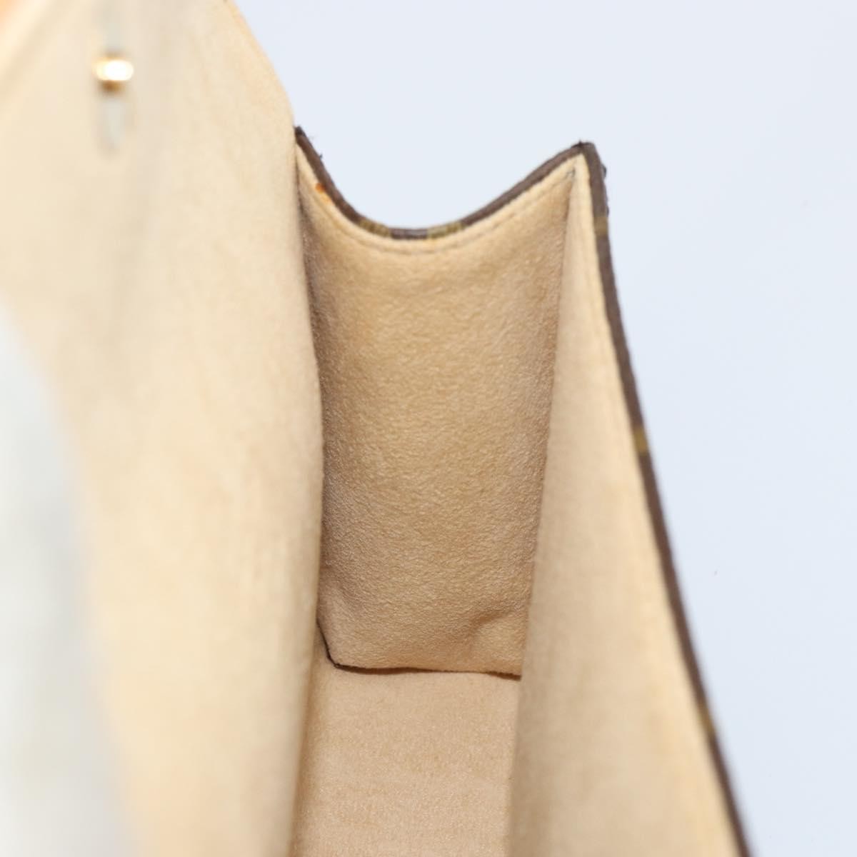 Louis Vuitton Florentine Waist Bag Monogram Canvas, BROWN, CANVAS, Clutche & pouche