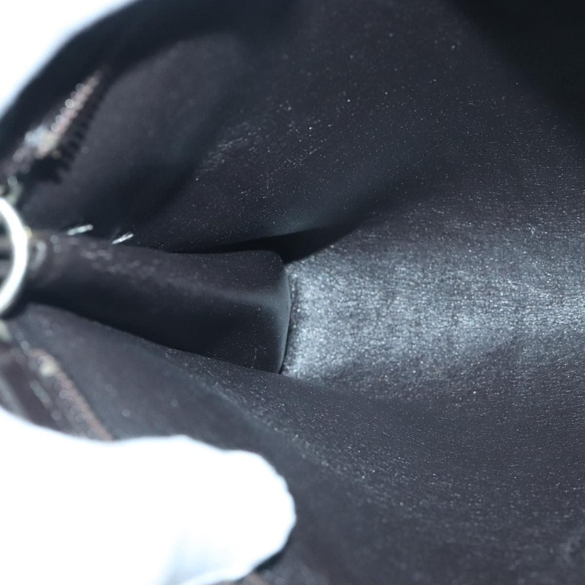 Christian Dior Vintage Trotter Shoulder Bag Canvas, BROWN, CANVAS, Shoulder bag