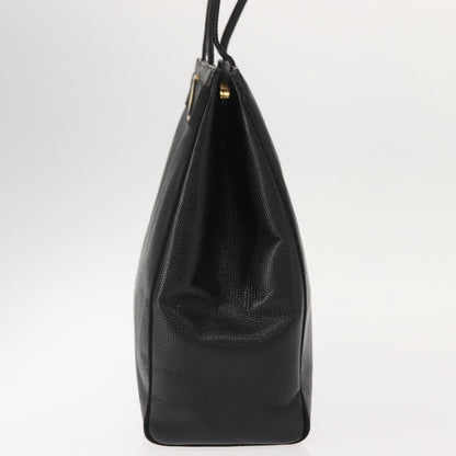Salvatore Ferragamo Vala tote Leather, BLACK, LEATHER, Tote bag